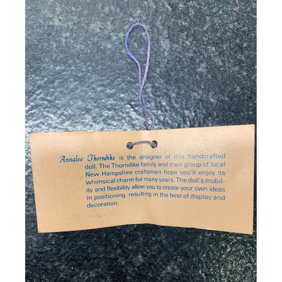 Vintage Annalee Skiing Elf‎ 1985 Pixie Christmas Gnome - Picture 7 of 10